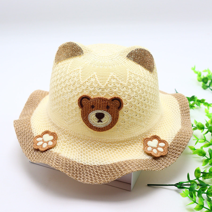 爪付きクマのぬいぐるみ（コーヒー色）