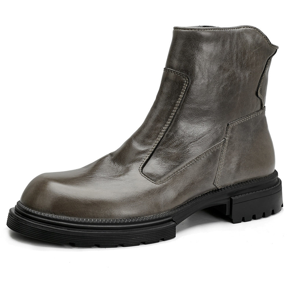 Men’s Genuine Leather Military Martin Boots