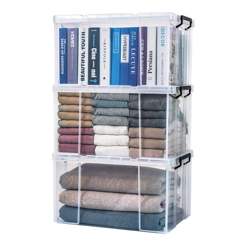 JEKO storage box clothing toys snacks finishing box put books box finishing basket transparent storage box wholesale