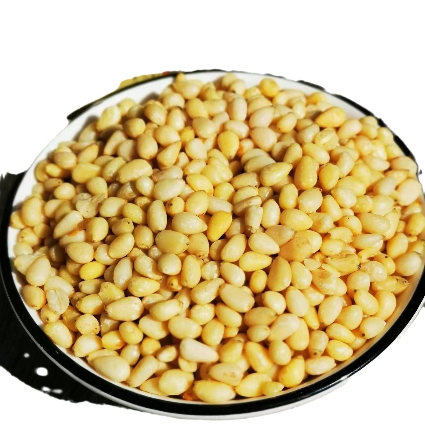 Daxinganling pure wild ponytail pine nuts new product pine low temperature dry nuts specialty snacks 250g canned