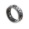 Cross-Border Smart Decompression Ring Monitors Heart Rate, Sleep Depth, Waterproof, Rotatable Chain, Multi-Functional Smart Ring