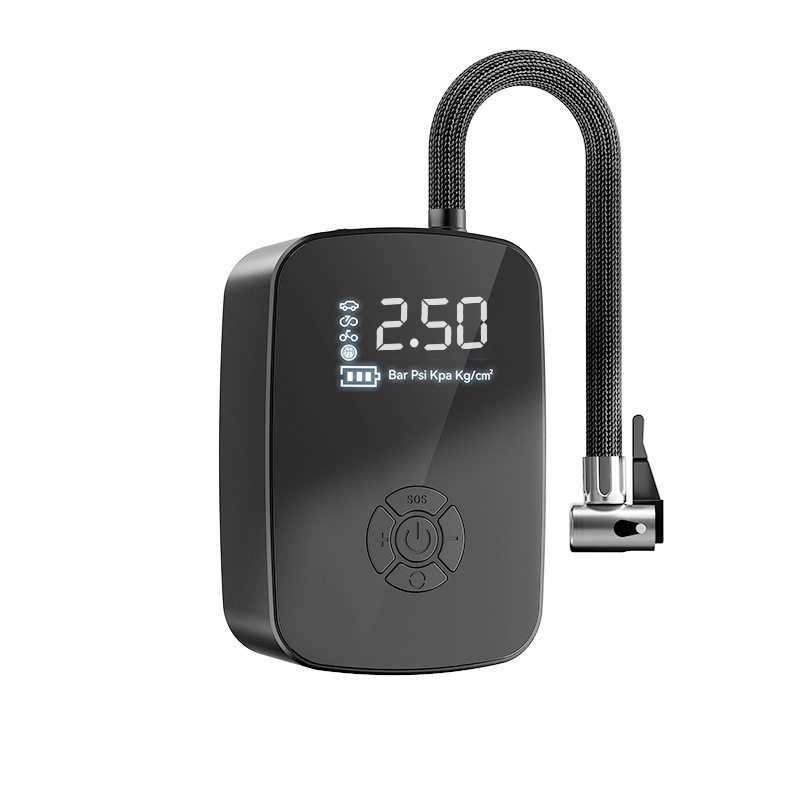 Car Air Pump Car Wireless Electric Air Pump Multifunctional Portable Intelligent Digital Display Car Tire Pump