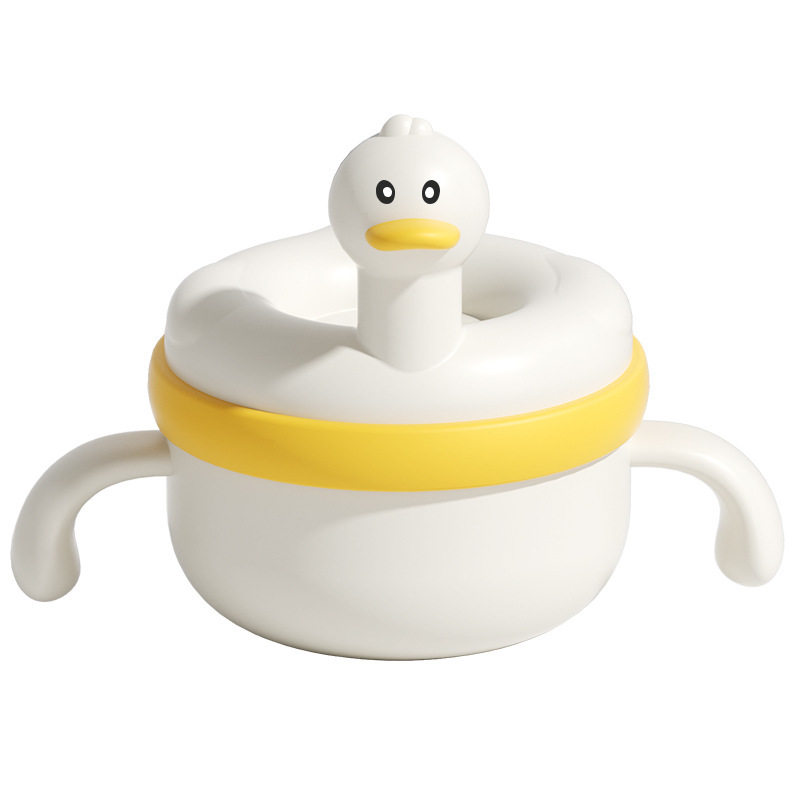 PPSU Baby Food Bowl Baby Rice Noodle Meal Special Water Injection Heat Preservation Bowl Constant Temperature Suction Bowl Children's Tableware