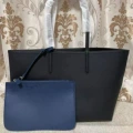 Black with Blue