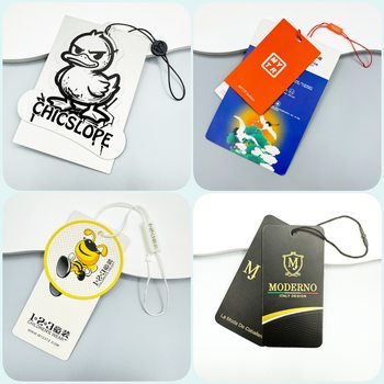 Clothing Tags, Custom-Made Card Labels, Printed Women's Clothing, Men's Clothing, Children's Clothing, Underwear Trademarks, Clothing Tags