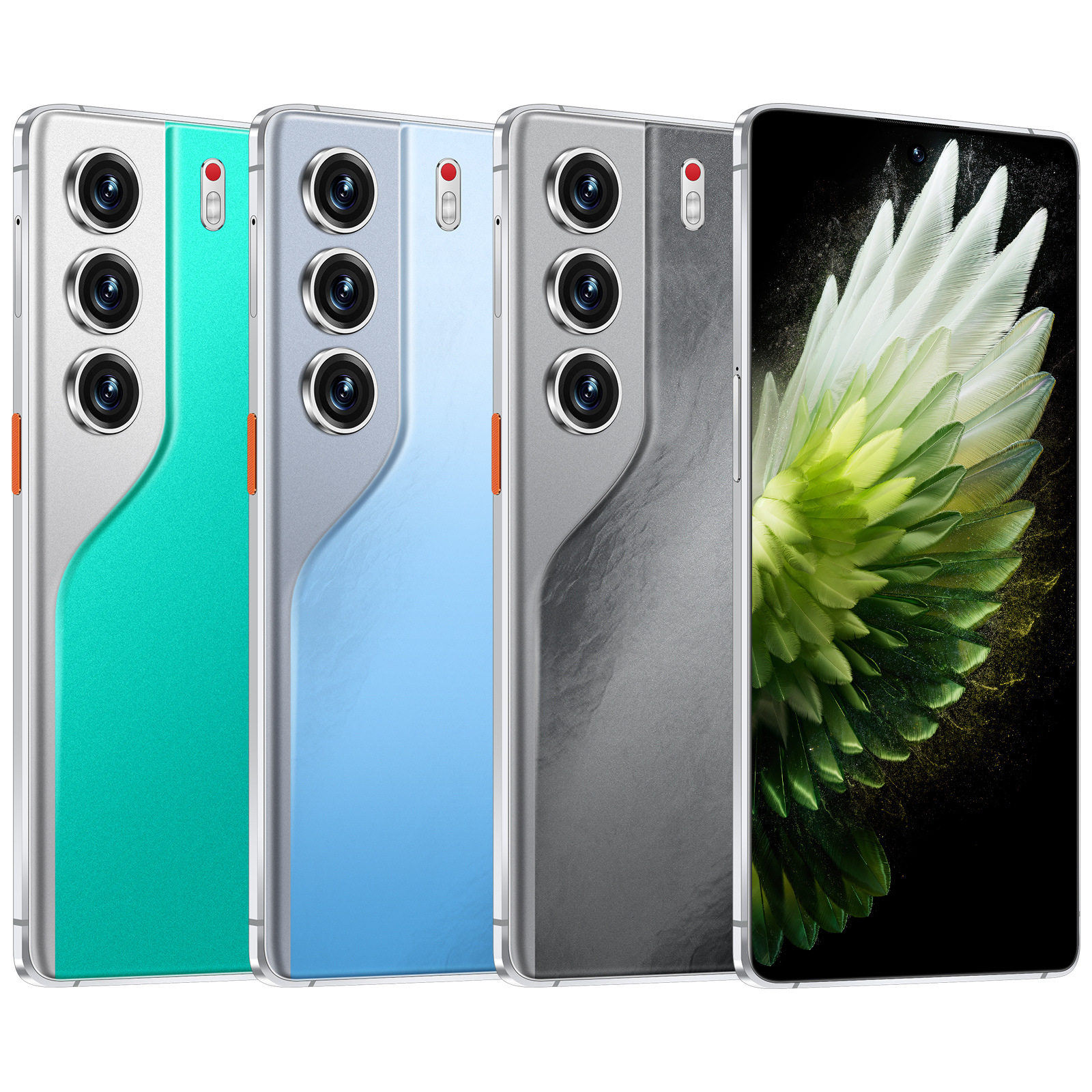 新款跨境4G手机Camon 40 Pro热弯曲面7.3英寸16+1T智能手机厂家