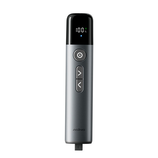 Big line A17 Pro LCD screen led high power green laser pointer Bluetooth USB dual mode PPT page turning pen meeting