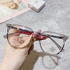 TR8921 Large Frame Small Glasses Frame for Male and Female Students Elegant and Comfortable Girls' Anti-Blue Light Mobile Phone Glasses Frame