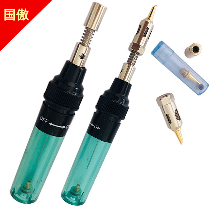 4 in one portable pen type gas 3 in 1 gas soldering iron gas soldering iron line gas soldering iron