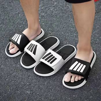 Summer New Style Slippers, Versatile for Outdoor Wear, Korean Style Personalized Flip-Flops for Couples, Outdoor Non-Slip Sandals, Casual and Versatile