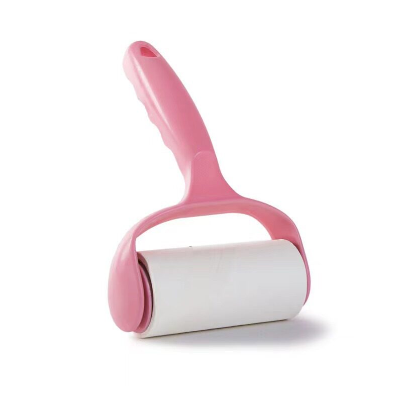 Lint remover roller tearable sticky paper roller brush hair suction clothes sticky felt roller