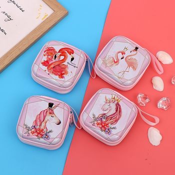 Factory Direct Sales New Tinplate Coin Purse Can Store Keys, Coins, Earphones, Data Cables, Zipper Bags