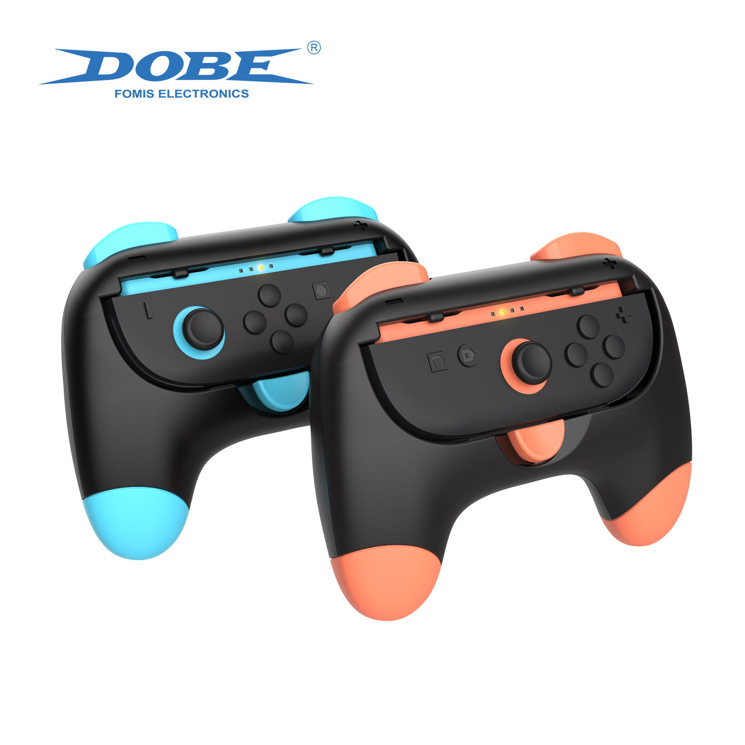 Switch2 Left and Right Handle Cartoon Grip Switch2 Small Handle Simple Mop 2 Pack Tns-3163