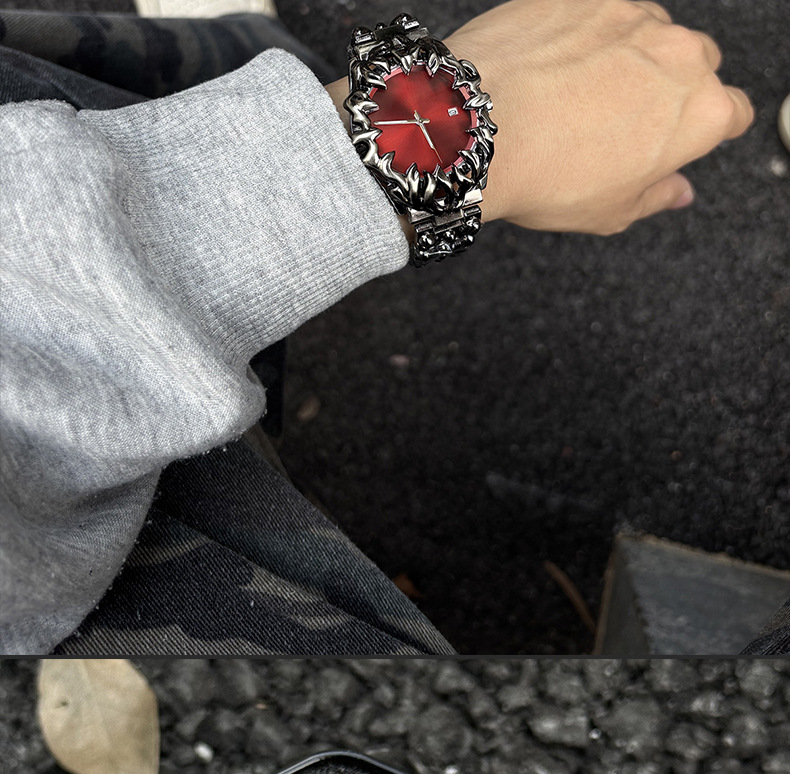 Millennium Vintage Special-Shaped Paw Men's Watch Export Cross-Border Wholesale European and American Trendy Cool Niche Men's Watch 59 O1CN01zw1vZ91PLRT9GUSMf !!2218131131824 0 cib