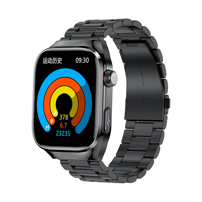 Tk16 Uric Acid, Blood Lipids, Body Temperature, Ecg, Calorie, Sos, Family and Friend Care, Bluetooth Calling, Ai Smart Watch