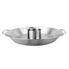 Stainless steel roast chicken plate barbecue plate removable round cone baking plate outdoor picnic BBQ barbecue utensils