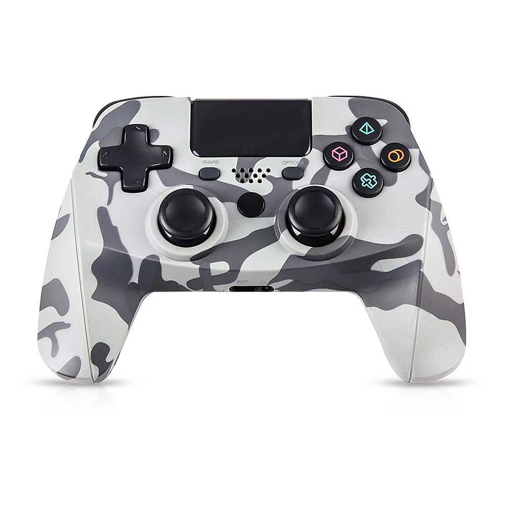 Private model direct sales p-4 mobile phone game handle computer IOS game handle manufacturers with microphone six-axis somatosensory