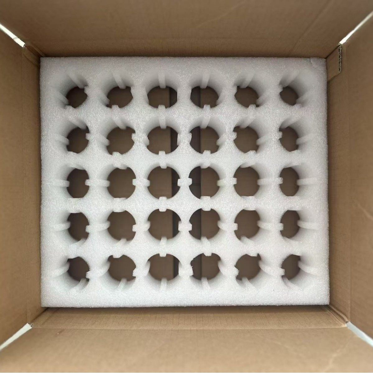 Manufacturer's Ready-Made Pearl Cotton Egg Tray Epe Pearl Cotton Egg Tray Express Shock-Proof Earth Egg Packaging Box