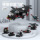Lele Brothers Mini Street View совместим с моделью здания Lego City, детской образовательной сборкой, строительным блоком, игрушкой-подарком mini 21