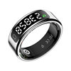 R11C (Qring) Heart Rate, Blood Oxygen, Sleep, Step Counting, Exercise and Health Monitoring Display Touch Smart Ring