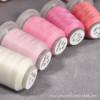 3 Strands of Pure Color 0.2mm Morandi Color Round Wax Ultra-Fine Hand-Woven Thread, One Roll Is Approximately 260m DIY Materials