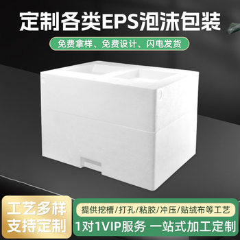 Manufacturer Customized Foam Inner Tray Packaging Box with Profiled Foam Inserts, Slotted and Perforated Foam Packaging