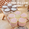 Ins-Style Flower Pillow Petal Headboard Cushion Living Room Sofa Cushion Bay Window Seat Cushion Sunflower Girl Ins Style