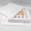 EPE Pearl cotton egg holder strawberry tray shaped pearl cotton fruit holder anti-collision express packaging