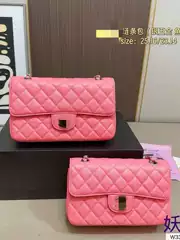 High-End Version C Classic Cf Series Caviar Bag Sheepskin Women's Shoulder Crossbody Bag High-End Square Diamond Pattern