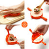 Spot Plastic Heart-Shaped Plastic Dumpling Mold Huaxing Dumpling Making Utensils Home Kitchen DIY Dumpling Making Machine
