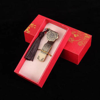 Fu Character Ruyi USB Flash Drive Creative Metal 64g 128g Chinese Style Gift USB Flash Drive Customized USB Wholesale High-Speed USB Flash Drive