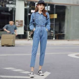 Весенний комбинезон, модные штаны, 2021 года, подходит для подростков, высокая талия, популярно в интернете