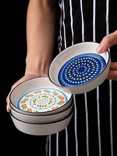 [Зона очистки] Китайская творческая креативная керамика Dip Dip Sweet Disc Masked Disc Sauce Sauce Уксус