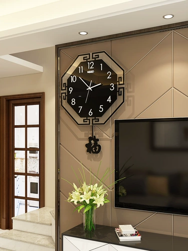 Креативные модные современные кварцевые часы, простой и элегантный дизайн, китайский стиль