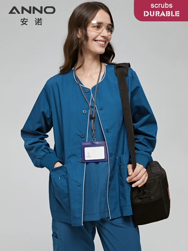 安诺 Новые хирургические платья, одежда для воротничков, мужчина и женщины, мужчина и женщины, туристическая одежда врачей с длинными рукавами, отдельные топы
