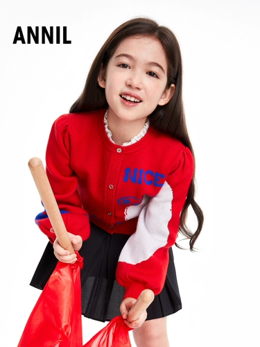 Детский трикотажный красный свитер, осенний, подходит для подростков