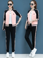 Осенний спортивный костюм, модный комплект для раннего возраста для работы, 3 предмета