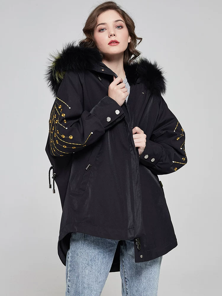 格仔行 Liner, removable jacket, with embroidery, 2020