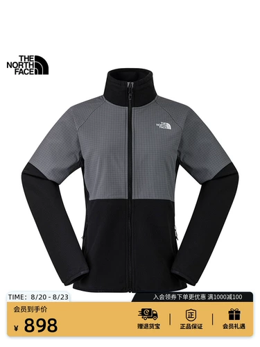 Женская флисовая куртка с воротником-стойкой The North Face, теплая уличная куртка в новом стиле TheNorthFace|8FJX