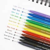 Monami3000 Color Pen Студент Monami 3000 Color Pen Учащиеся с флуоресцентной ручкой, нейтральными ручками, учащимися начальной школы MUA Mimi Water Pen Pen Marker Marker Hard Head, граффити -цветные ручки