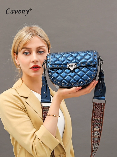 Сумка через плечо, кожаные бретели на одно плечо, ремешок для сумки, из натуральной кожи, коллекция 2021, популярно в интернете