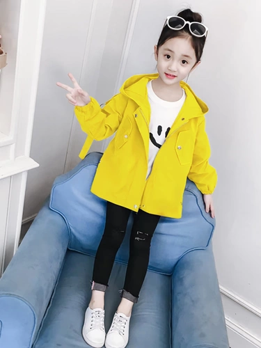 Плащ, детский наряд маленькой принцессы, осенняя куртка, 2020, подходит для подростков, в корейском стиле, осенний