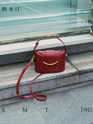 Сумка через плечо, красная сумка на одно плечо, небольшая сумка