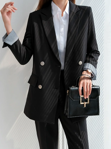 Осенний пиджак классического кроя, комплект для отдыха для работы, подходит для подростков