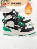 Warrior, демисезонная утепленная детская высокая обувь для мальчиков, высокие флисовые кроссовки, 2025 года