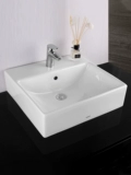 TOTO Квадратный квадратный квадрат -Washbasin LW709 Anty -Dirt -Desktop Wash Basin Basin Basin Casin Basin (07)