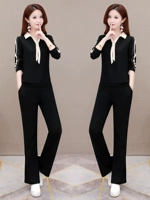 Комплект, весенние осенние модные штаны для матери, 2021 года, в западном стиле, по фигуре