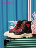 Kiss Kitty Martens, зимние удерживающие тепло короткие сапоги, 2020, 36