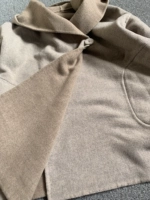 Женское двустороннее шерстяное пальто kt, короткое пальто