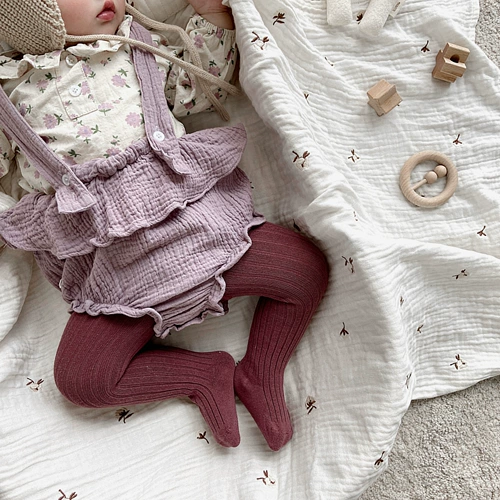 Детские зимние цветные колготки, удерживающие тепло леггинсы